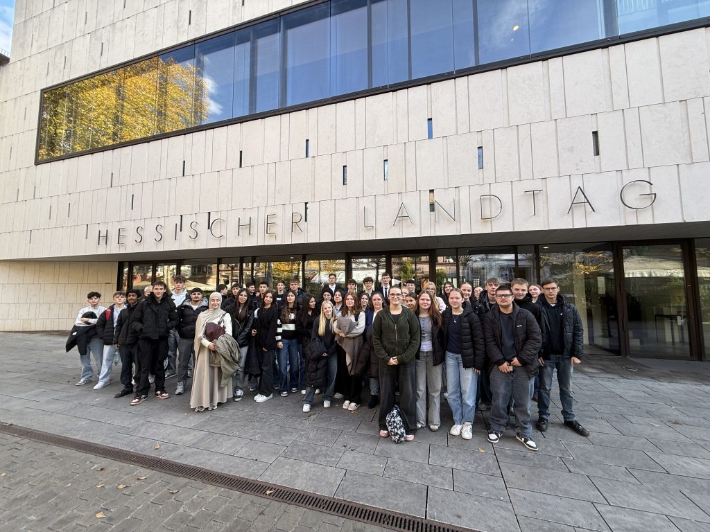 Schülerinnen und Schüler erleben Politik hautnah